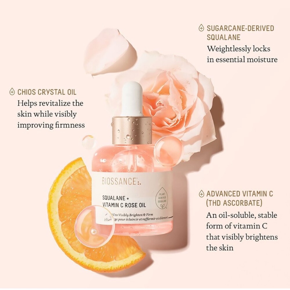 Brand new Vitamin C Rose Oil GIFT SET by BIOSSANCE